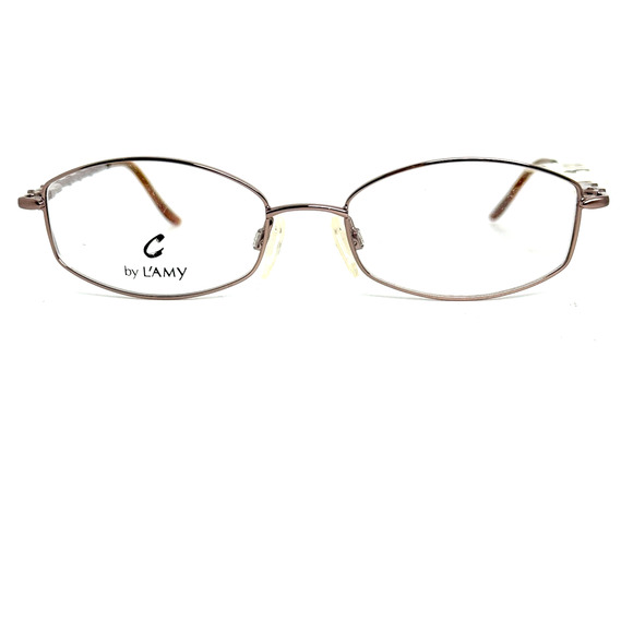 C BY L'AMY CYCBL 502 C01 Eyeglasses Frames 50-17 Bronze Full RIm H19546 - Picture 1 of 7